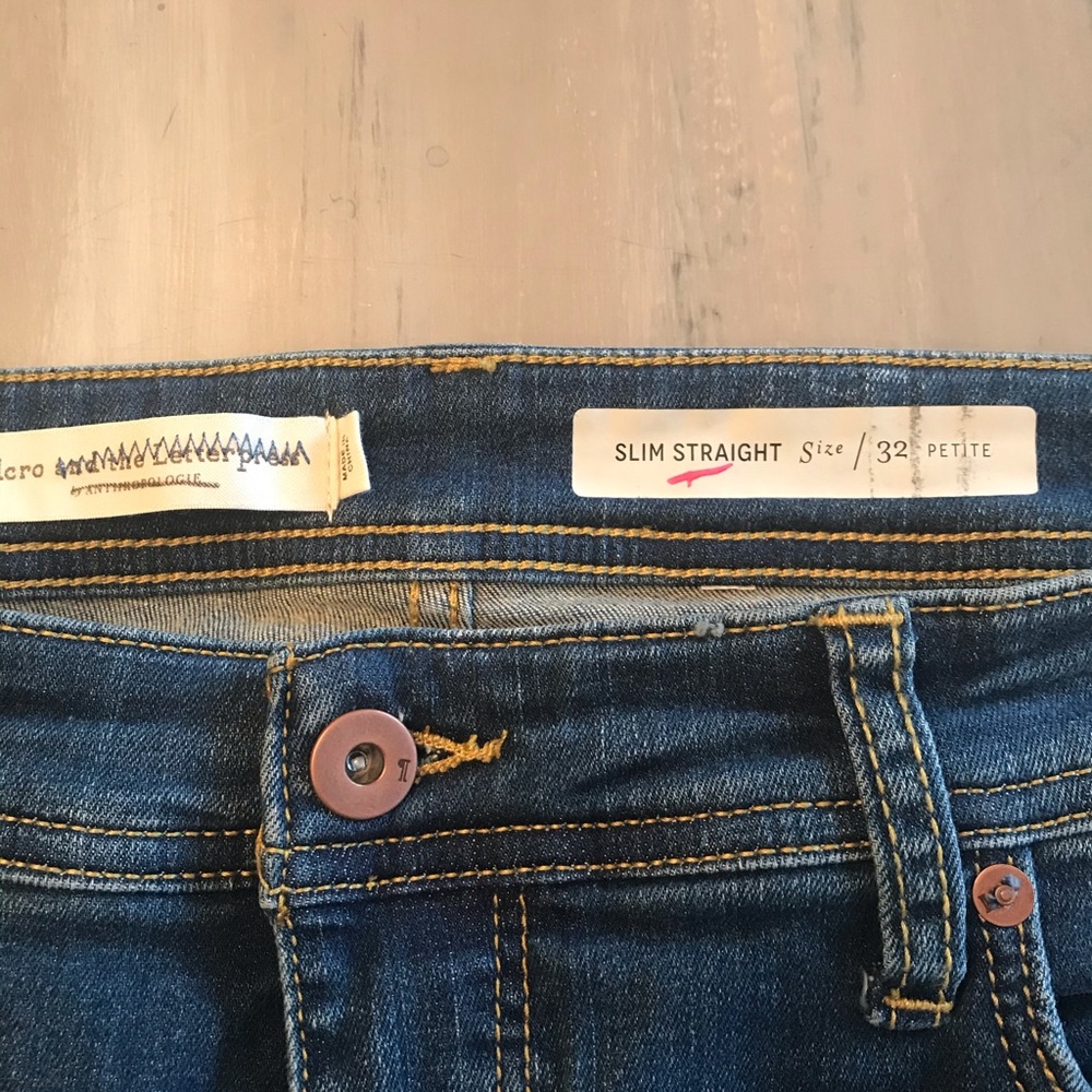 Pilcro by Anthropology jeans